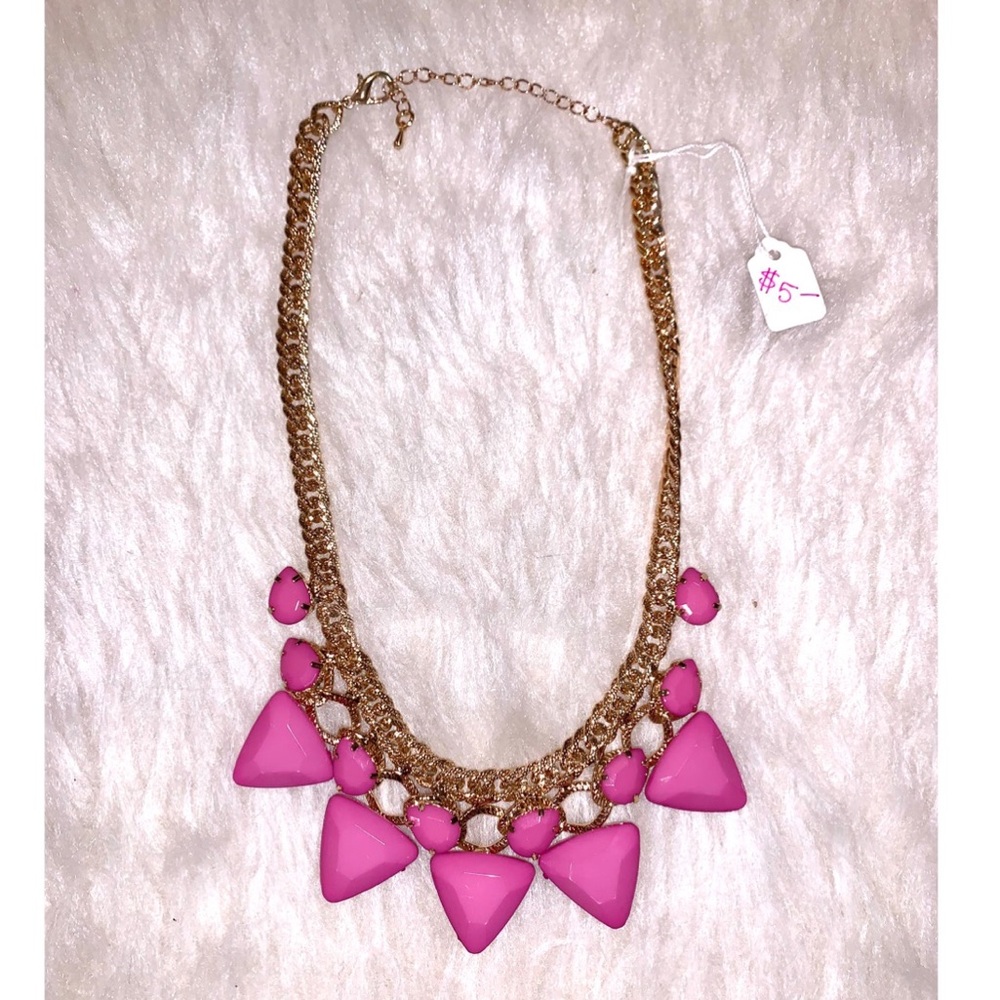 Chainlink Pink Necklace